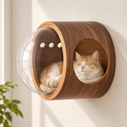 Wall Mounted Cat Capsule Bed