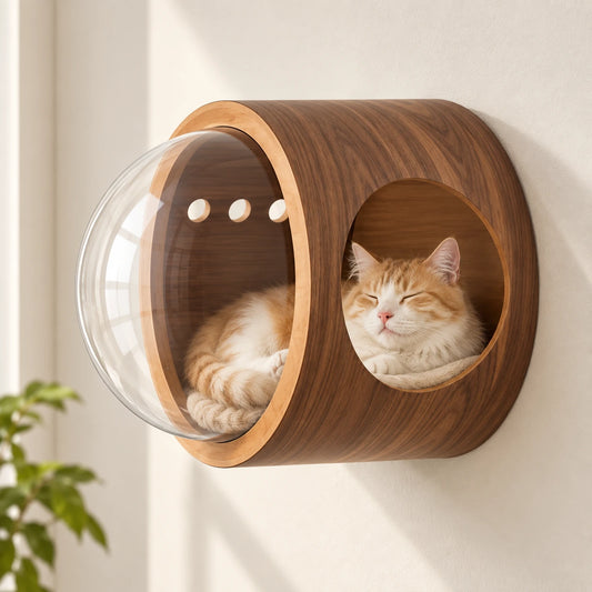 Wall Mounted Cat Capsule Bed