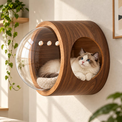 Wall Mounted Cat Capsule Bed