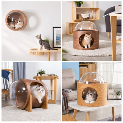 Capsule Space Cat Bed