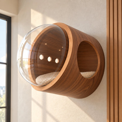 Wall Mounted Cat Capsule Bed